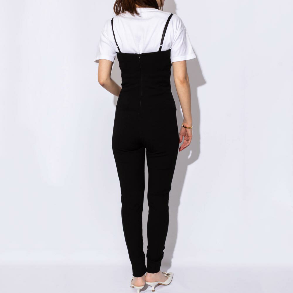 DOROTHEE SCHUMACHER(ドロシーシューマッハ)G15520-44 ストレッチジャージー オールインワン レディース 正規品 【SALE50】