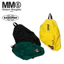 イーストパック リュック メンズ MM6 MAISON MARGIELA(メゾン マルジェラ)SB6WA0001 EASTPAK ダブルネームバックパック レディース 正規品