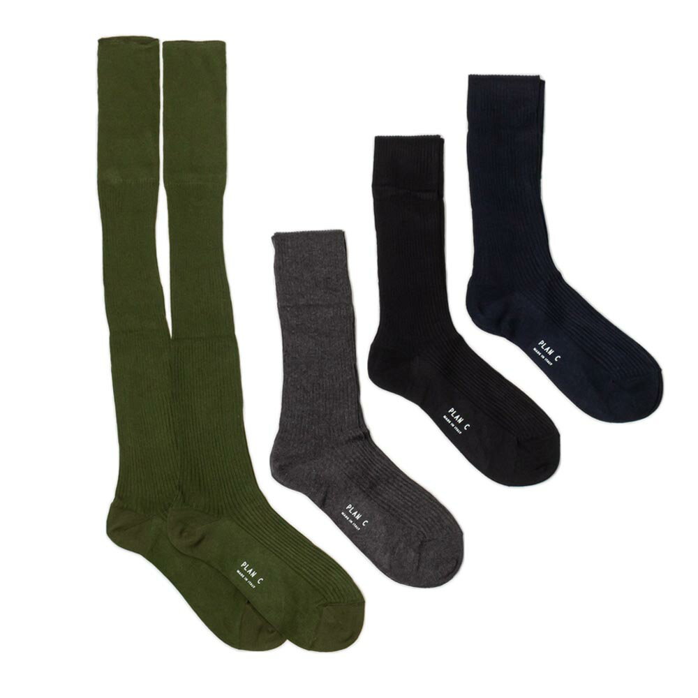 PLAN C(v V[)CZCCA55L00/LONG SOCKS O\bNX fB[X Ki