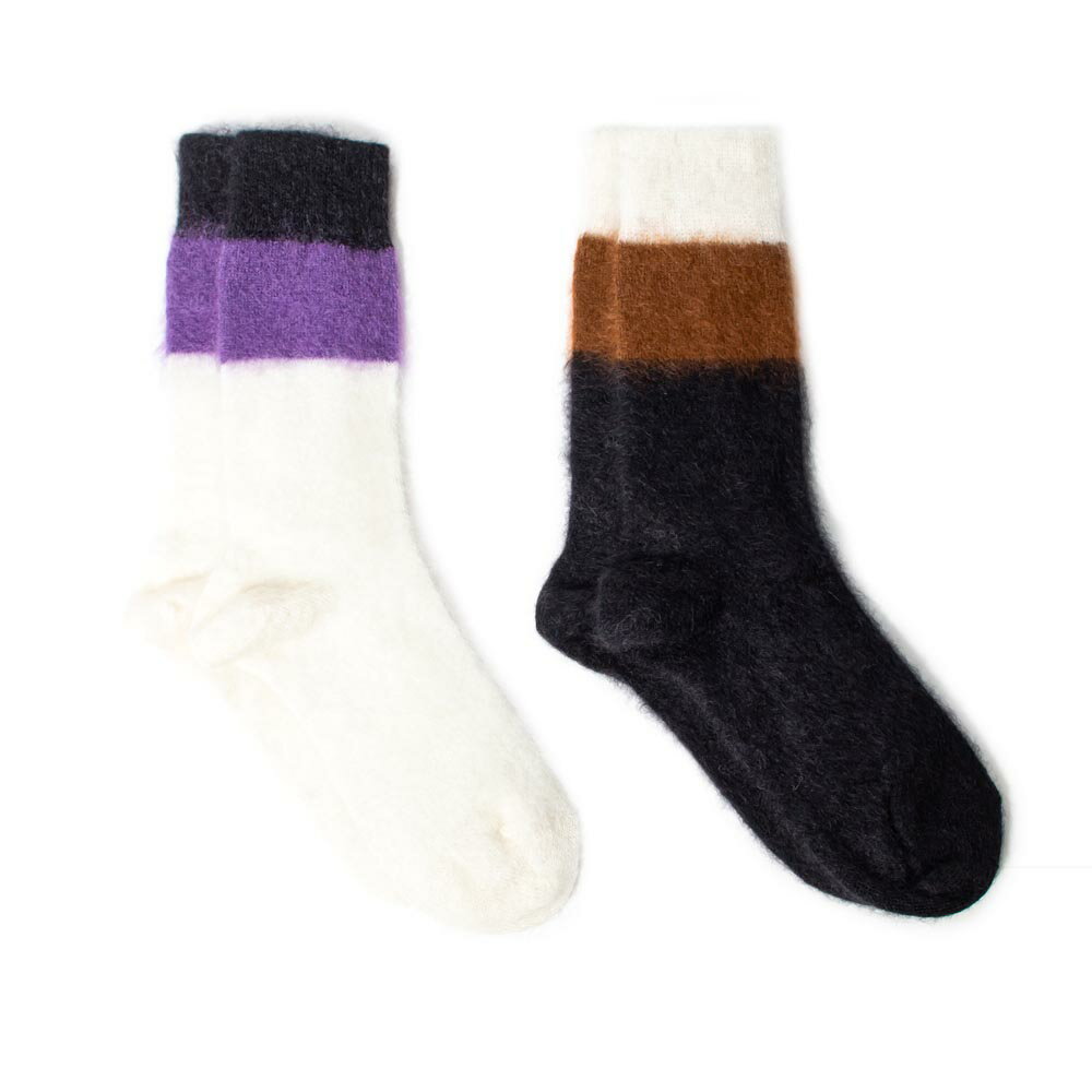 PLAN C(v V[)CECZC51CG0/THREE-COLORED SOCKS V[g\bNX fB[X Ki