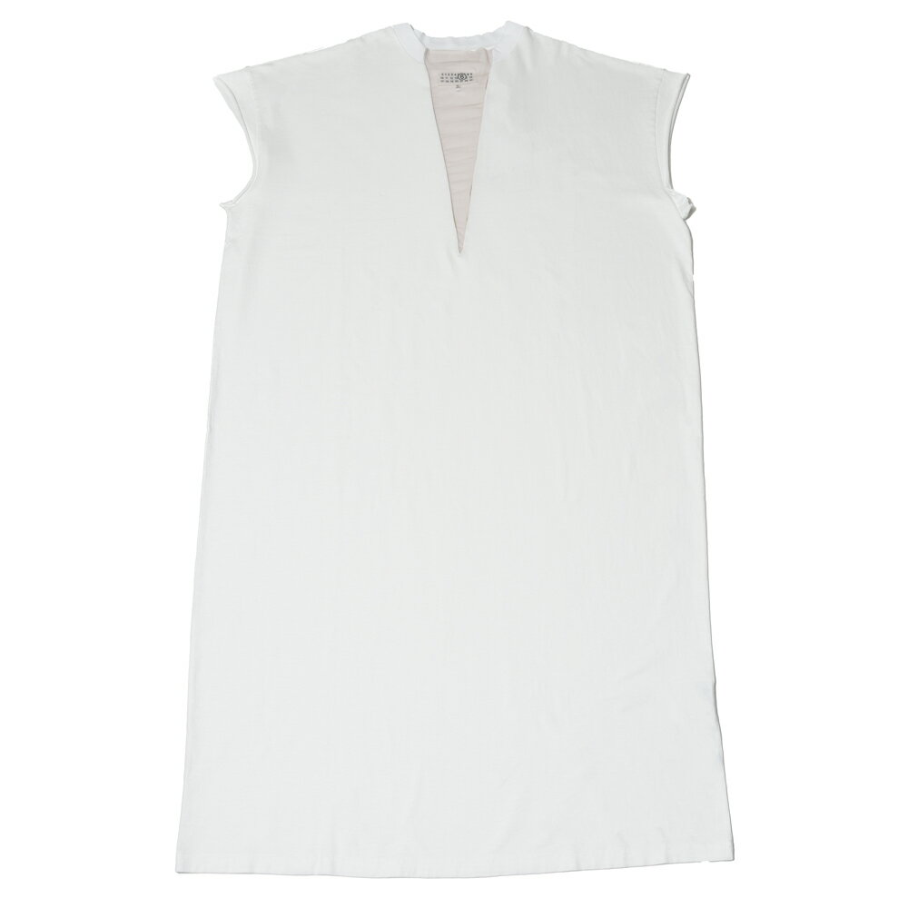 MM6 MAISON MARGIELA(エムエム6 メゾン マルジェラ)S62DG0024 Vネック ロングワンピース レディース 正規品