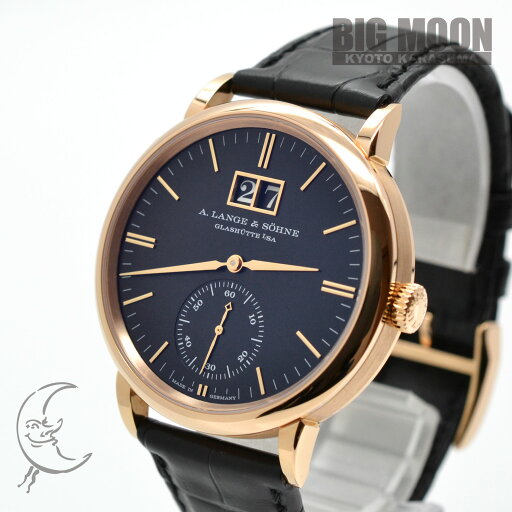 【中古】A.LANGE&SOHNE A.ランゲ&ゾーネ サクソニア・アウトサイズデイト ブティック限定 381.031/LSLS3814AG