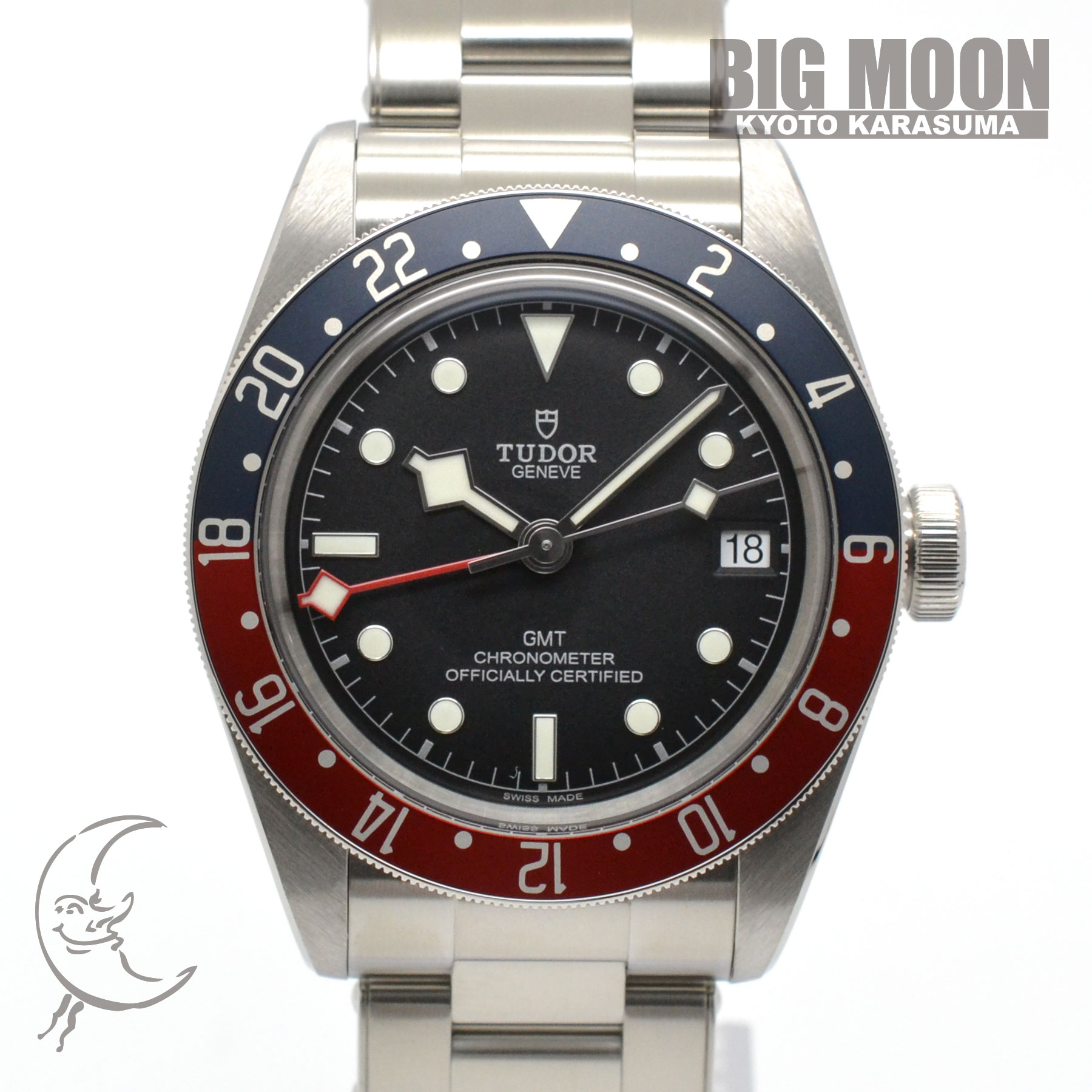 【中古】TUDOR　チューダー　ヘリテージ ブラックベイ GMT　79830RB