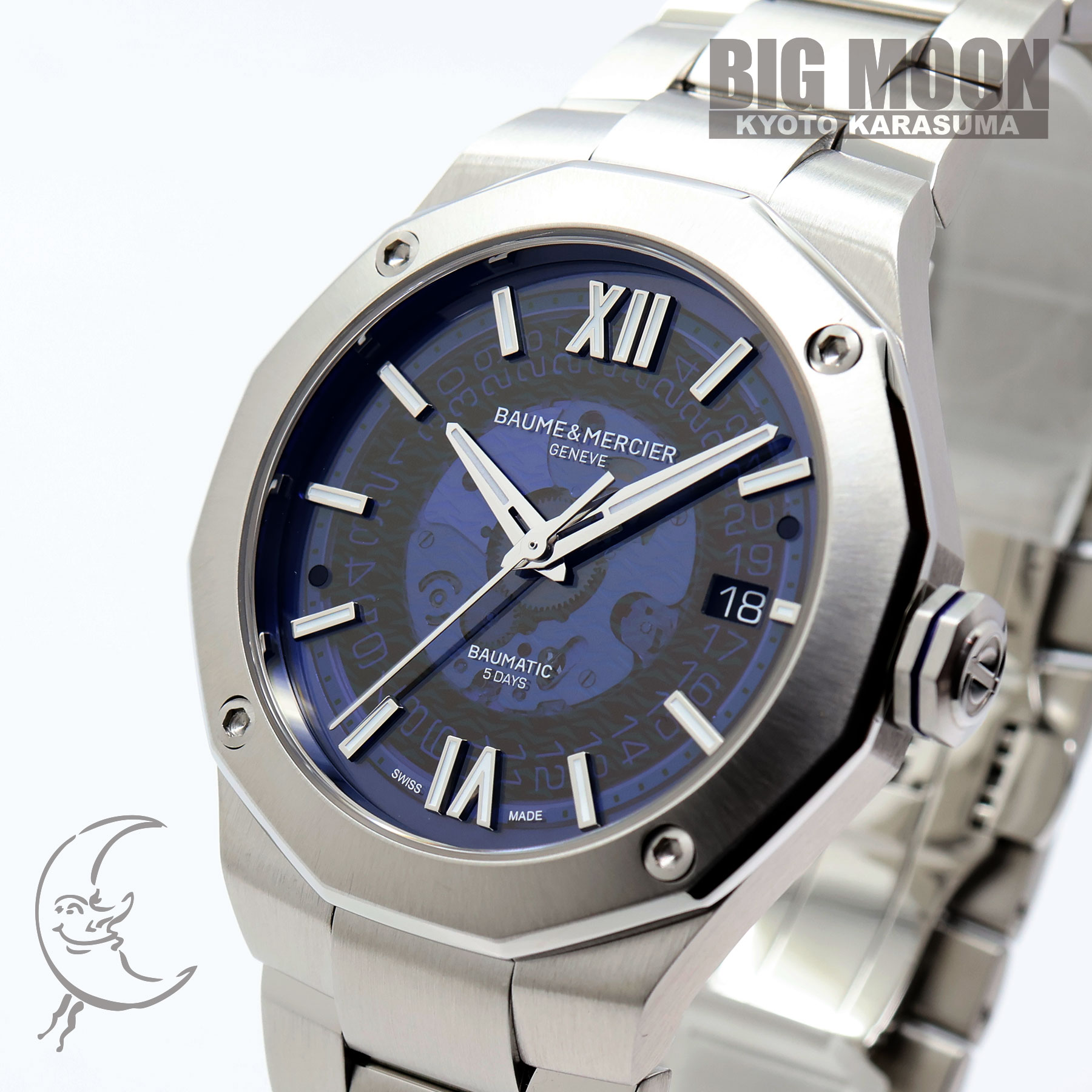 【中古】BAUME＆MERCIER　ボーム＆メルシエ　リビエラ ボーマティック　M0A10616