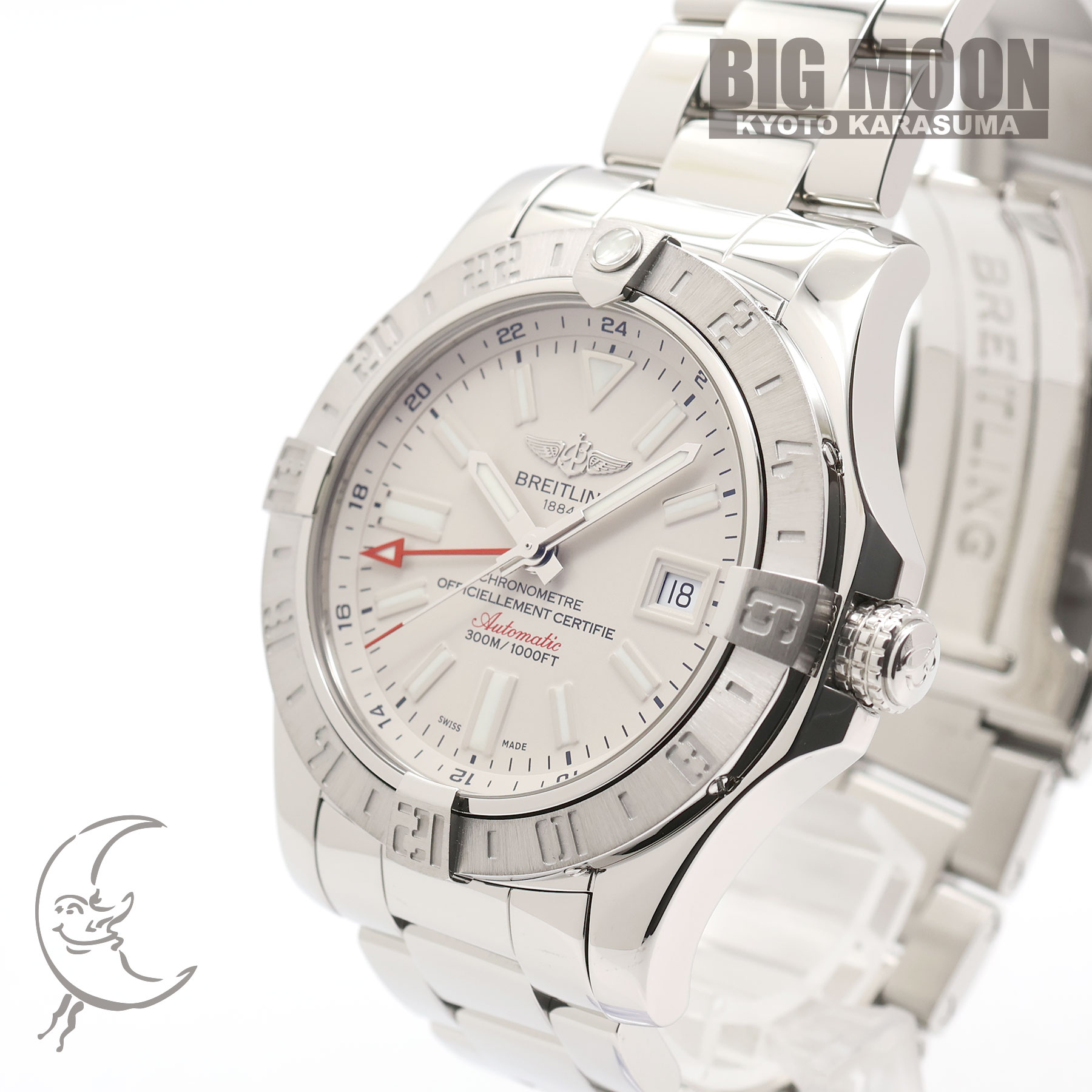 【中古】BREITLING　ブライトリング　アベンジャー2GMT　43mm　A3239011/G778 A32390