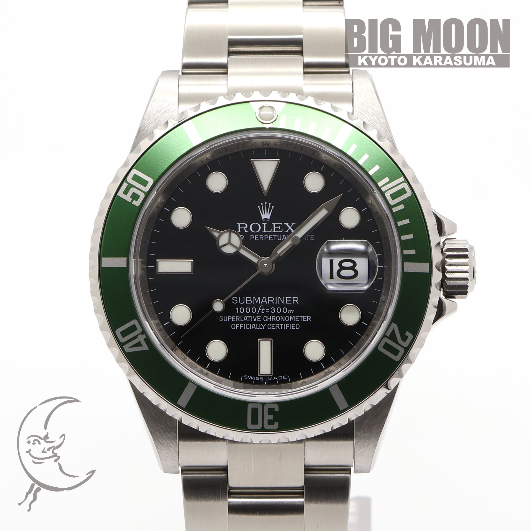 BIGMOONԳŷԾŹ㤨֡šROLEXå֥ޥ꡼ʡǥȡ40mm16610LVV֡פβǤʤ2,208,000ߤˤʤޤ