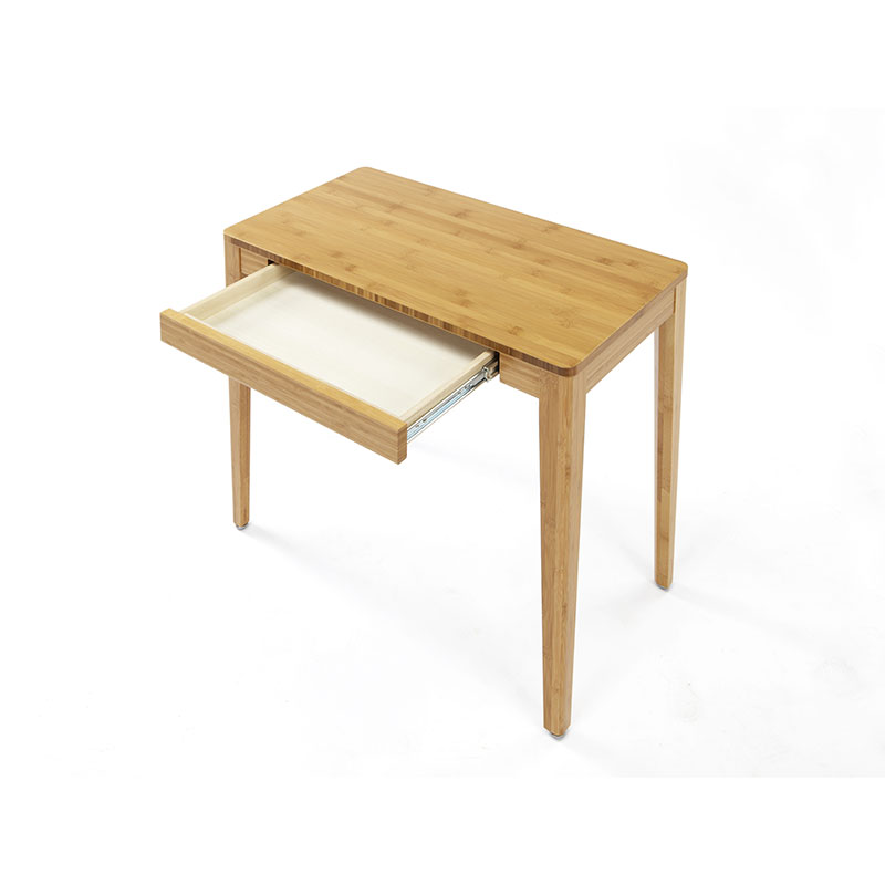 デスク 机 TEORI 竹のデスク CONSOLE DESK コンパクト 小さめ 引出し付 シンプル 天然木 木目 木製 ナチュラル テオリ 国産 日本製