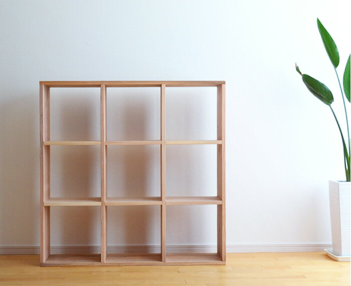 本棚 書棚 シェルフ 3×3 BX-SG3x3...の紹介画像3