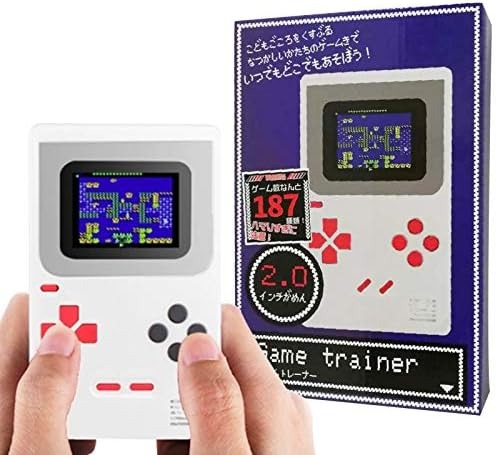 【送料無料】ゲームトレーナー ホワイト RS-G645 レトロゲーム 内蔵ゲーム187種類 単四電池3本使用 携帯ゲーム カラー画面 懐かしいゲーム 子ども から 大人 まで おもちゃ ゲーム こどもの日 夏休み GW 製品画像:5位