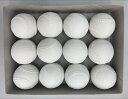 マルエス ボール MARU S BALL 軟式検定球 B号 野球 野球ボール 軟式 ホワイト 12個入 キャッチボール 練習