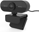 カイホウ 100万画素 マイク内蔵 HD Webカメラ ウェブカメラ ブラック PC-C1(2)