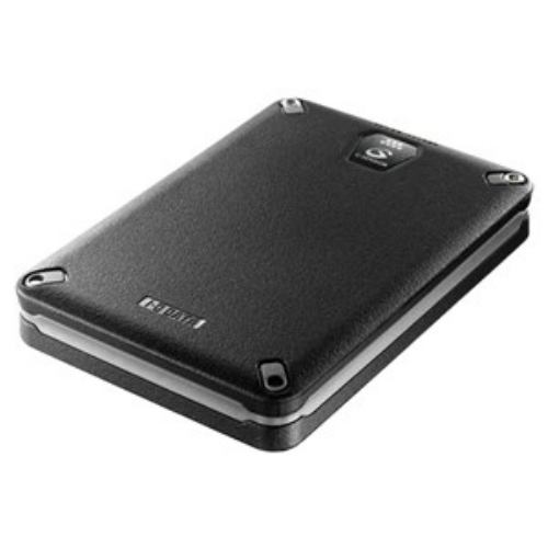 【あす楽】I-O DATA USB 3.0/2.0対応 Gセンサー搭載耐衝撃ポータブルHDD ブラック 500GB HDPD-AUT500KB