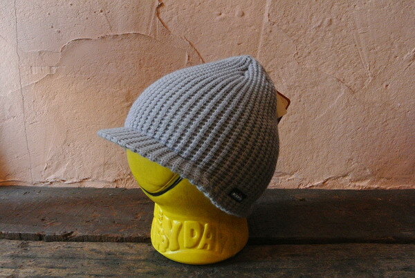 ★KAVU カブ―★Knit Billed Beanie ニットビルトビーニーニットキャップSteel