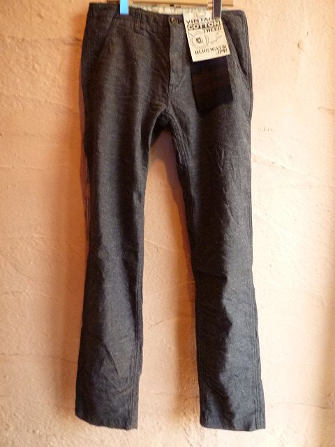★ブルーウェイBLUEWAY★M1738 61 コットンコーデュロイパンツ61グレー