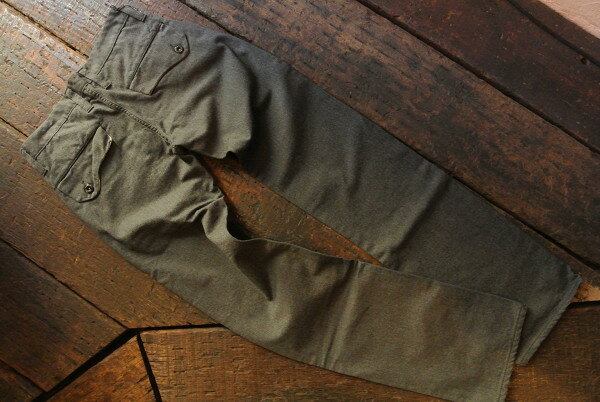 ★ブルーウェイBLUEWAY★M1416 ヘリンボ-ンUSMCトラウザースパンツダークグレー(62)