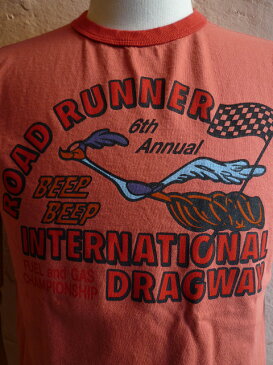 ★CHESWICK チェスウィック★★『INTERNATIONAL DRAGWAY』ROAD RUNNER S/S RINGER T-SHIRT★CH77054ロードランナーリンガーTシャツ162PN