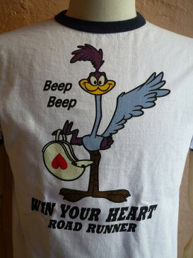 ★CHESWICK チェスウィック★★『WIN YOUR HEART』ROAD RUNNER S/S RINGER T-SHIRT★CH77055ロードランナーリンガーTシャツ101WH