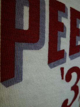 ★DUBBLEWORKS ダブルワークス★『PEET'S 32』プリントヘンリーTシャツホワイト