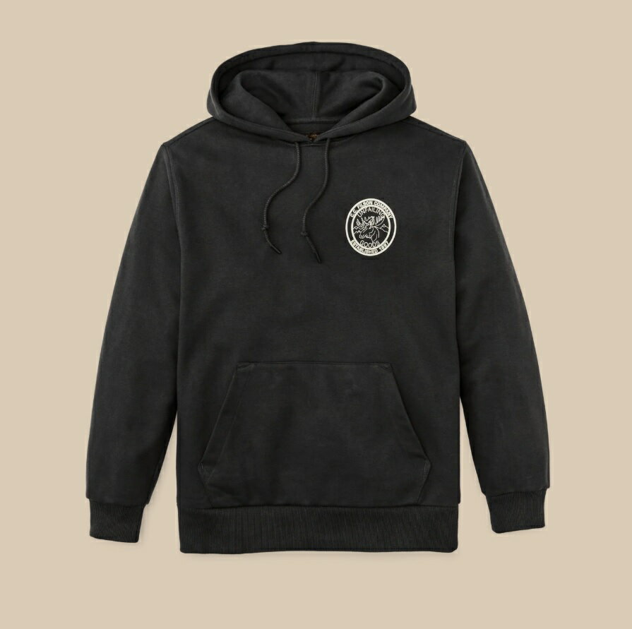 ★FILSON フィルソン★Prospector Graphic Hoodie プロスペクター グラフィック パーカースウェットパーカーFaded Black / Moose