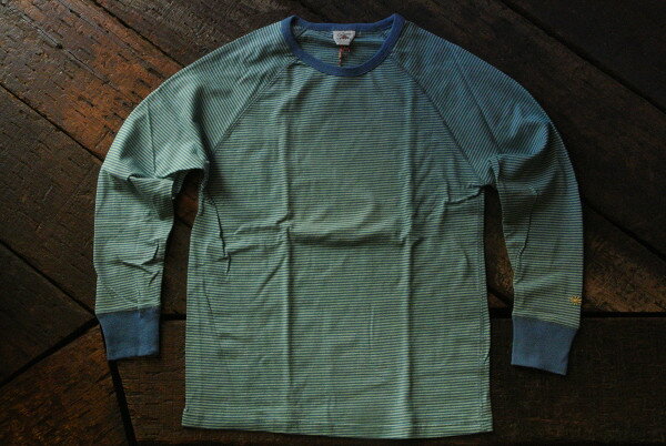 ★GO HEMP ゴーヘンプ★ボーダー長袖Tシャツ GH-4427PB長袖Tシャツ ロンTブルー