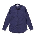 インディビジュアライズドシャツ ビジネスシャツ メンズ ★INDIVIDUALIZED SHIRTS (インディビジュアライズドシャツ)★Poplin MENS / Standard FitボタンダウンシャツNavy/A81NBO-H