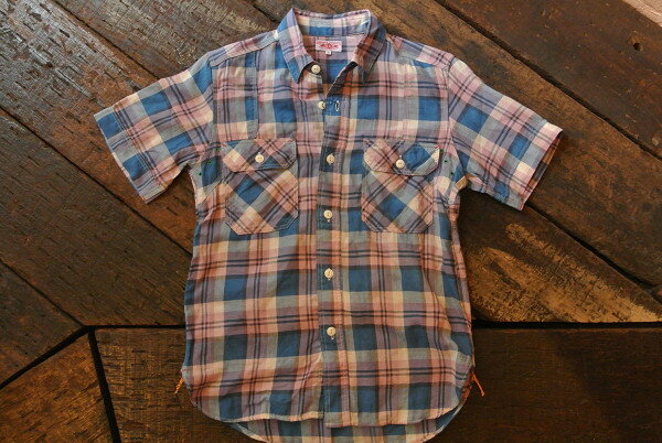 Work Shirt - ★JELADO ジェラード★ベンチレーション・半袖ワークシャツ　JP02103半袖ワークシャツフェイドピーチ