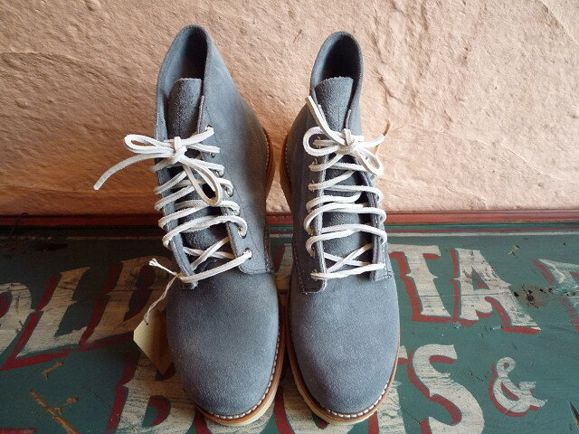 ★REDWINGレッドウィング★CLASSIC WORK ROUND TOE 8144ワークブーツ DワイズSLATE BLUE