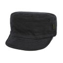 ★Phateeファティー★HALF CAP HEMP FLATハーフキャップ薄手ヘンプ生地-フラットファブリックワークキャップBLACK FLAT