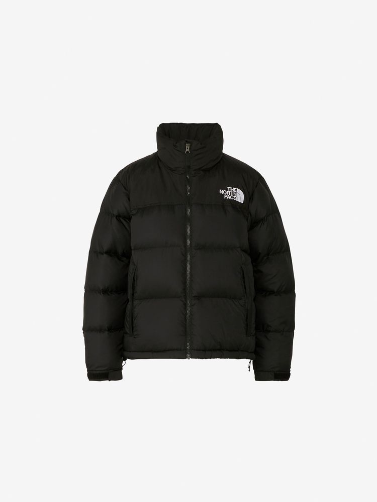 ザ・ノース・フェイス ダウンジャケット レディース ★THE NORTH FACE ザノースフェイス★Short Nuptse Jacket ショートヌプシジャケット（レディース）NDW9233550デニールのリップストップリサイクルナイロンショートダウンジャケットブラック(K)