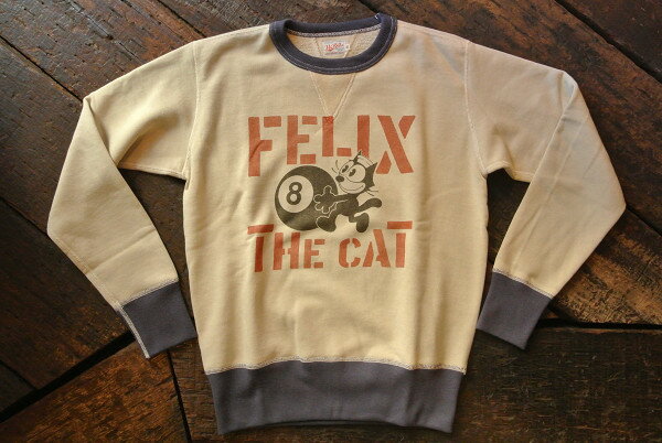 ★TOYS McCOYトイズマッコイ★★MILITARY SWEAT SHIRT FELIX THE CAT 