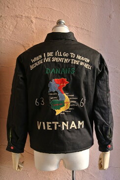 ★TAILOR東洋TAILORTOYOテーラー東洋★『VIETNAM MAP x PARACHUTE』REVERSIBLE VIETNAM JACKET TT13676コットン×ナイロンキルトリバーシブルベトジャン119 BLACK×カモフラージュ