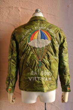 ★TAILOR東洋TAILORTOYOテーラー東洋★『VIETNAM MAP x PARACHUTE』REVERSIBLE VIETNAM JACKET TT13676コットン×ナイロンキルトリバーシブルベトジャン119 BLACK×カモフラージュ