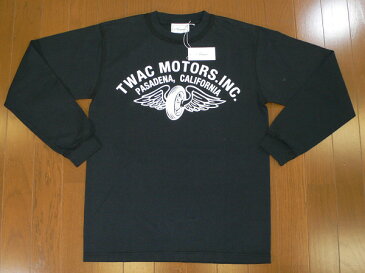 ★TWINSACOUSTICアコースティック★モータース長袖Tシャツブラック