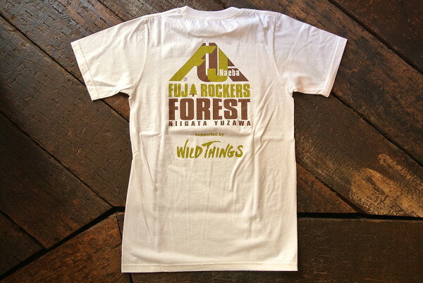 ★WILD THINGSワイルドシングス★★FOREST★12WWT108 WILD THINGSワイルドシングス フジロックの森支援 T-SHIRT半袖TシャツECO NATURAL