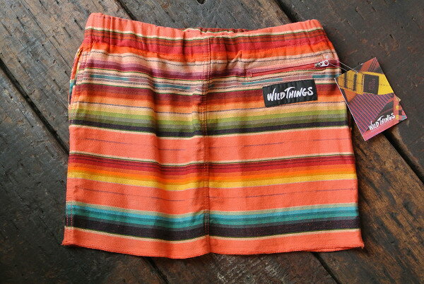 40%OFF!!SALE!!★WILDTHINGSワイルドシングス★SERAPE SKIRTセラペスカ-トPINKORANGE定価￥8800SALE品につき返品不可でお願いします。 2