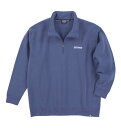 【ポイント10倍!5/16 23:59まで!】大きいサイズ メンズ 裏起毛ハーフジップトレーナー OUTDOOR PRODUCTS 3L 4L 5L 6L 7L...