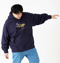 大きいサイズ メンズ FUN for modemdesign fun friends ojisan プルパーカー ホワイト 1278-3609-2 3L 4L ...