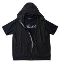 【ポイント10倍!5/16 23:59まで!】大きいサイズ メンズ ジャガードノースリーブパーカー+半袖Tシャツ in the attic(インジアティック) ...
