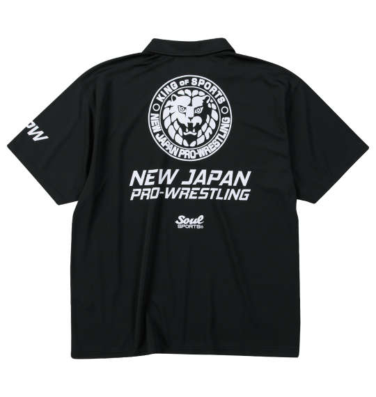 ドライメッシュ半袖BDポロシャツ SOUL SPORTS×新日本プロレス