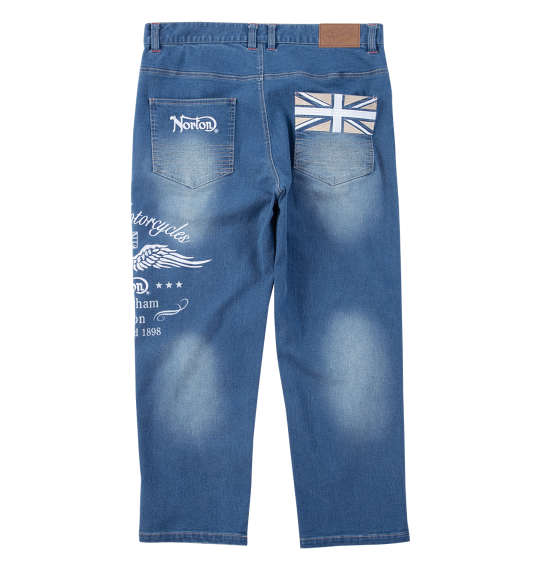 大きいサイズ メンズ デニムパンツ Norton ブラック 3L カジュアルなデザインで快適な履き心地 ネイビーも展開 ブランドの信頼感 1274-5217- スタイリッシュ 丈夫な作り 動きやすい デイリーユースに最適 定番アイテム おしゃれ シーズンレス