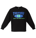 スラッシャー 【大きいサイズ】OLD OVAL13長袖Tシャツ THRASHER(3L~8L)