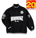 【ポイント10倍!5/16 23:59まで!】大きいサイズ メンズ 90sフレバハーフジップスウェット SEQUENZ 3L 4L 5L 6L 7L 8L