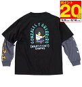 【ポイント20倍!5/19まで衣替え応援!】大きいサイズ メンズ 半袖T×長袖TレイヤードTシャツ (What it isNt) 3L 4L 5L 6L 7L ...