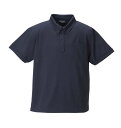 大きい メンズ DRYハニカムメッシュB.D半袖ポロシャツ Mc.S.P 3L 4L 5L 6L 8L ネイビー カジュアル トップス ポロシャツ 夏物 125...