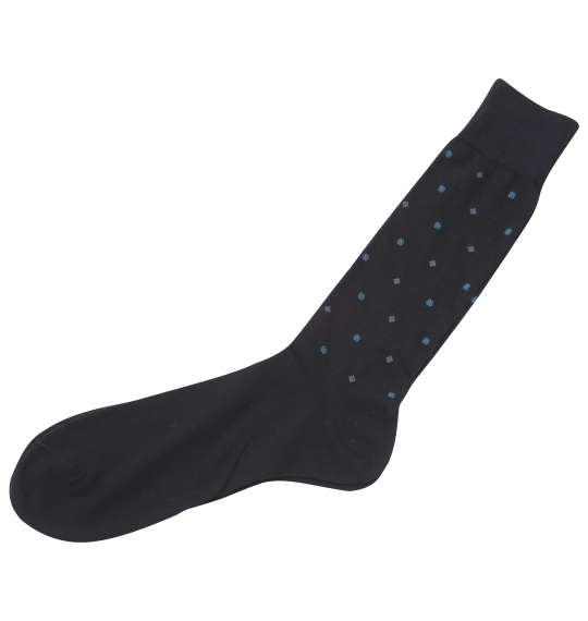 大きいサイズ メンズ 靴下 小紋柄クルー丈ビジネスソックス FUN by FUKUSKE 30 ブラック 裏パイル無 履きぐちソフト仕様 つま先かかと補強 クルー丈 1249-3350 3L 4L 5L 6L 7L 8L ブラック ビジネスソックス おしゃれ 快適 通気性