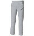 大きいサイズ メンズ エッセンシャルロゴスウェットパンツ PUMA 3L 4L 5L 6L 8L 1274-3310- カジュアル 快適 丈夫 柔軟 おしゃれ スポーティー デイリー モダン メンズファッション パンツ ミディアムグレーヘザー ビッグサイズ ストリートウェア