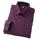 大きいサイズ メンズドゥエB.D長袖シャツ HIROKO KOSHINO HOMME ブラック 3L 1277-4333 カジュアル 快適 丈夫 トラディショナ...