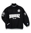 【ポイント10倍!5/16 23:59まで!】大きいサイズ メンズ 90sフレバハーフジップスウェット SEQUENZ 3L 4L 5L 6L 7L 8L