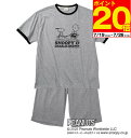 【ポイント20倍!7/26 01:59まで!】大きい メンズ 天竺リンガー半袖Tシャツ+ハーフパンツ PEANUTS 3L 4L 5L 6L 8L ライトグレー 1279-5211- 大きめカジュアル スタイリッシュ 快適 スポーティ シンプル おしゃれ 夏服 日常着