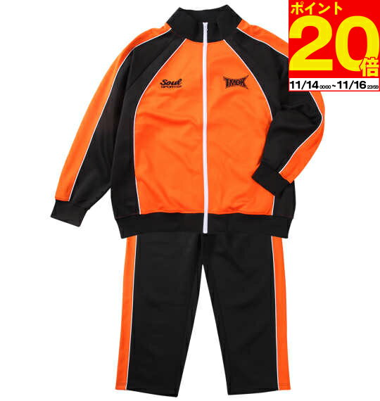 【ポイント20倍！11/16まで！】大きいサイズ メンズ TMDK長袖ジャージセット SOUL SPORTS×新日本プロレ..